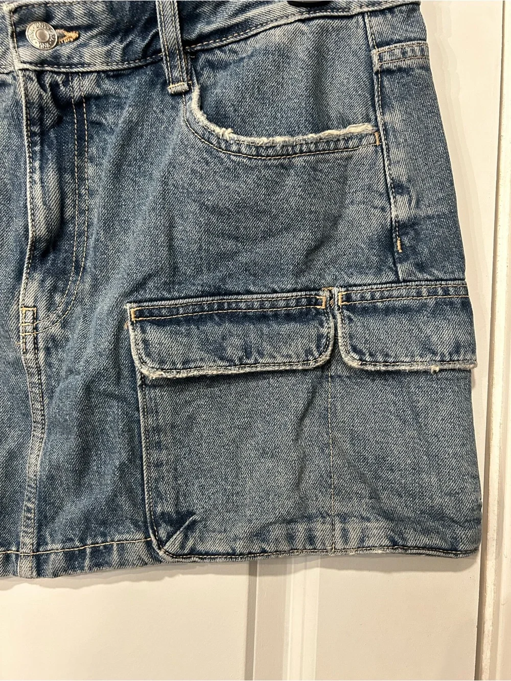 Zara denim mini